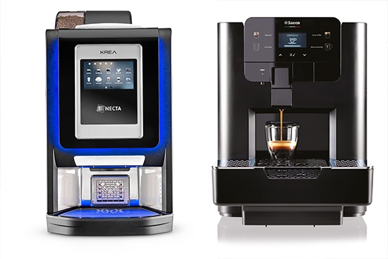 Evoca despuntará en HIP con los modelos Area de Saeco y Krea de Necta Evoca despuntará en HIP con los modelos Area de Saeco y Krea de Necta