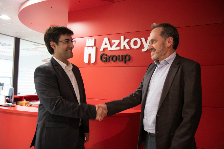 Azkoyen y Embeblue firman un acuerdo de colaboración hasta 2027 Azkoyen y Embeblue firman un acuerdo de colaboración hasta 2027