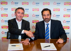 Pascual firma un acuerdo con EDF Fenice para fomentar la eficiencia energética en sus instalaciones Pascual firma un acuerdo con EDF Fenice para fomentar la eficiencia energética en sus instalaciones