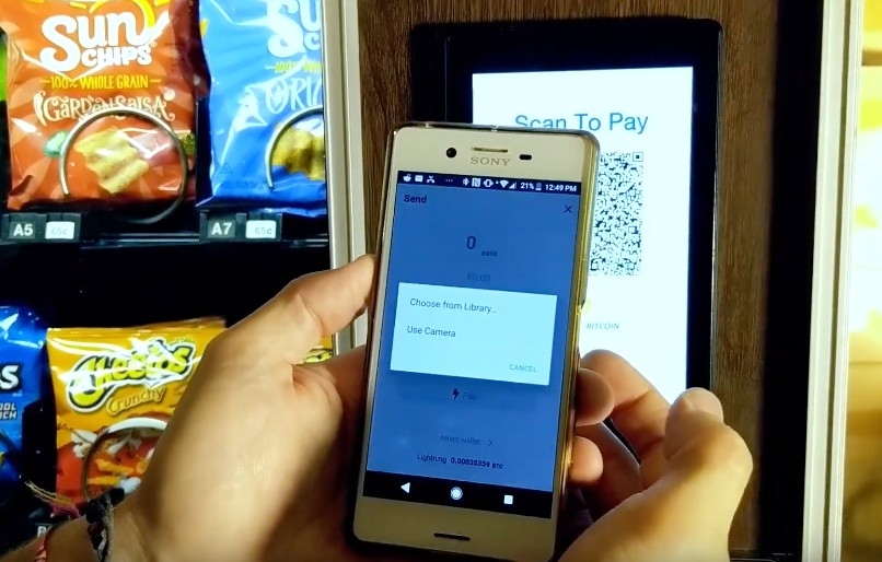 Lightning Network, el nuevo método de pago en las máquinas expendedoras Lightning Network, el nuevo método de pago en las máquinas expendedoras