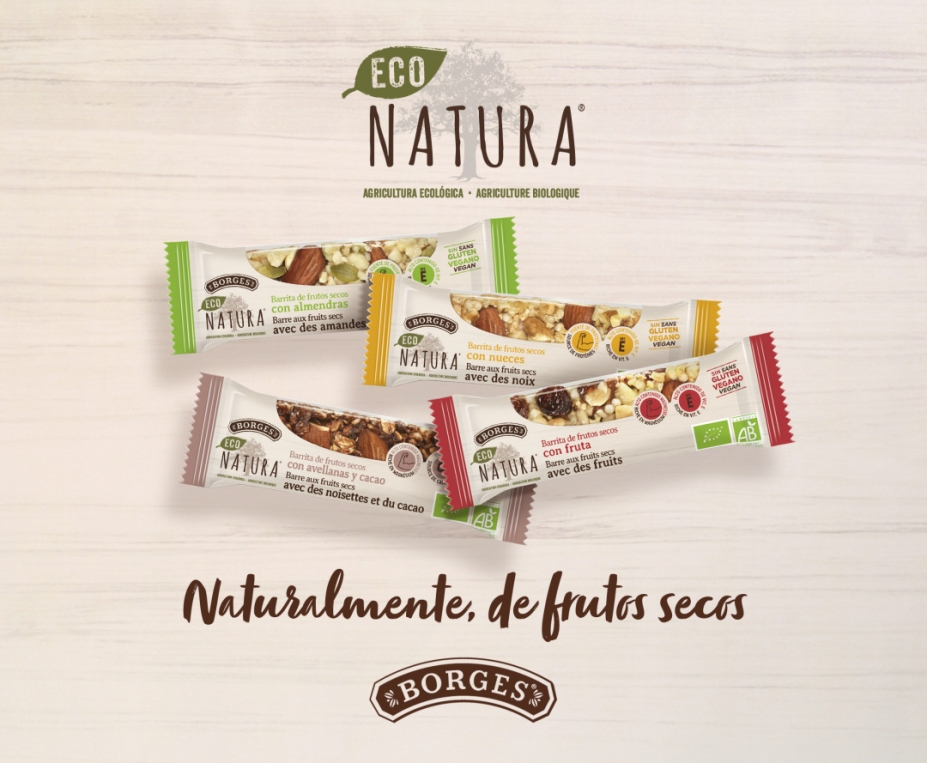 Naturales, veganas, sin gluten y ecológicas, así son las nuevas barritas de frutos secos de Borges Naturales, veganas, sin gluten y ecológicas, así son las nuevas barritas de frutos secos de Borges
