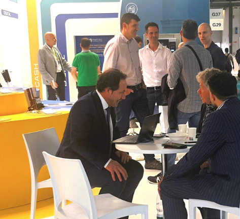 Buenas sensaciones para Paytec en Venditalia 2024 Buenas sensaciones para Paytec en Venditalia 2024