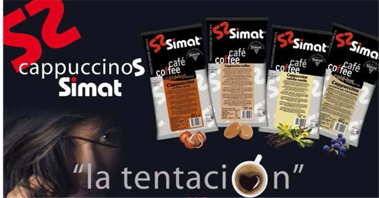 Simat presenta sus propuestas saludables y su nueva línea de capuchinos y cacaos Simat presenta sus propuestas saludables y su nueva línea de capuchinos y cacaos