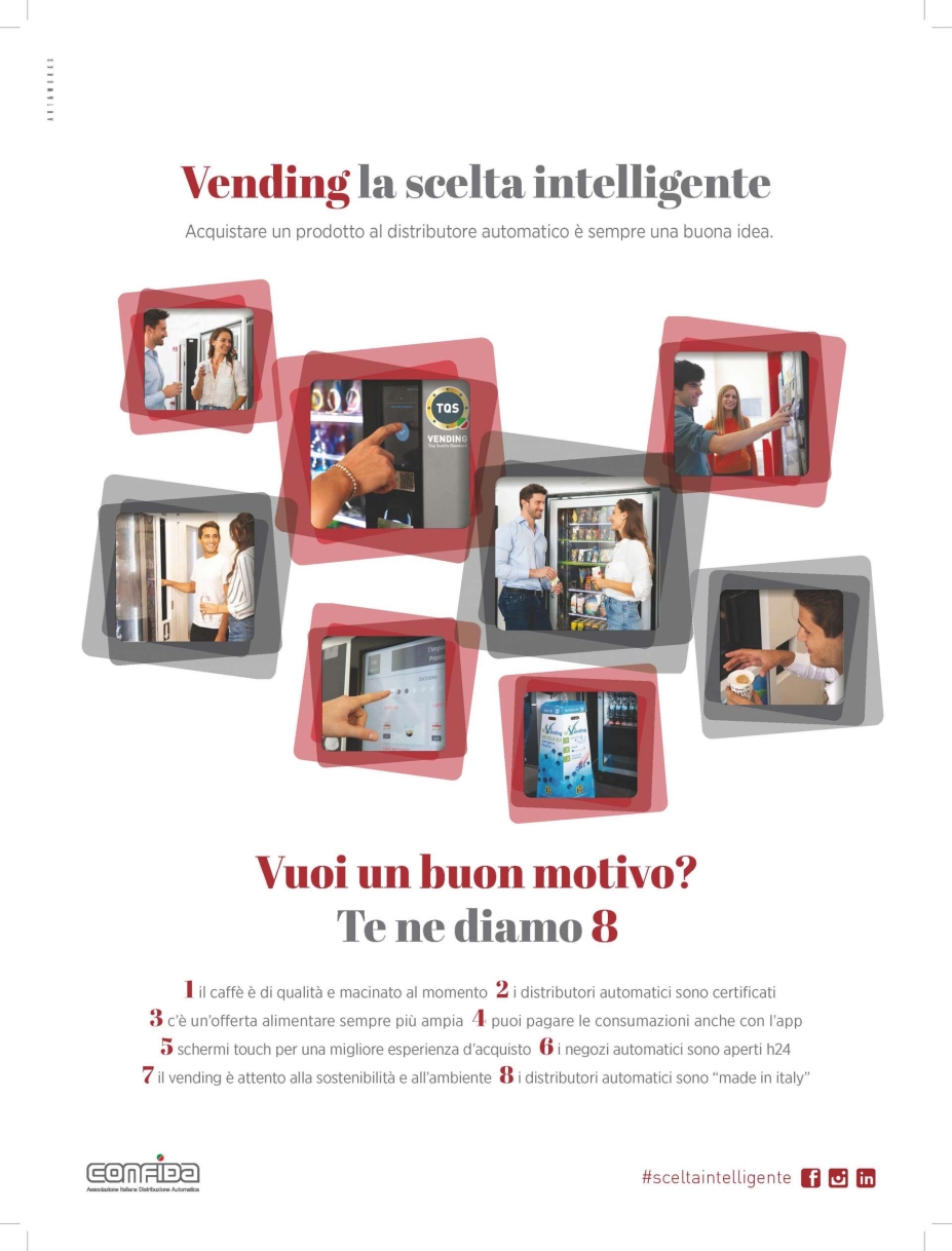 Confida lanza una nueva campaña social: “El vending, la elección inteligente” Confida lanza una nueva campaña social: “El vending, la elección inteligente”