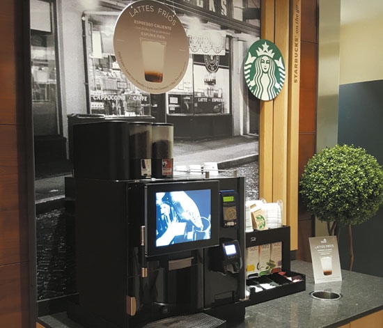 Selecta amplía su acuerdo con Starbucks y pone el foco en el OCS Selecta amplía su acuerdo con Starbucks y pone el foco en el OCS