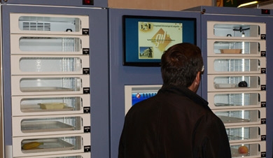 El vending en bandeja del consumidor 