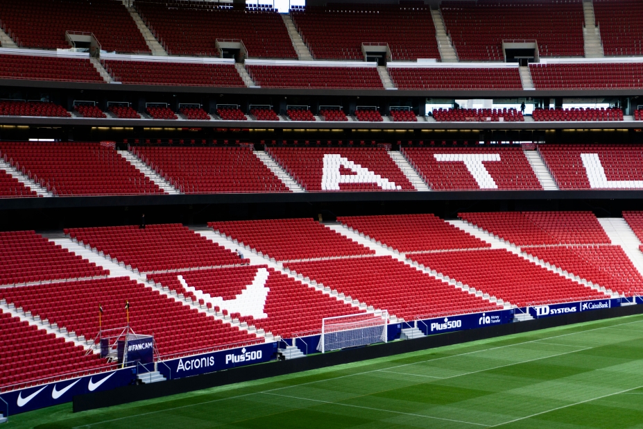 El Atlético de Madrid incorpora las máquinas expendedoras de Arbitrade a su formación