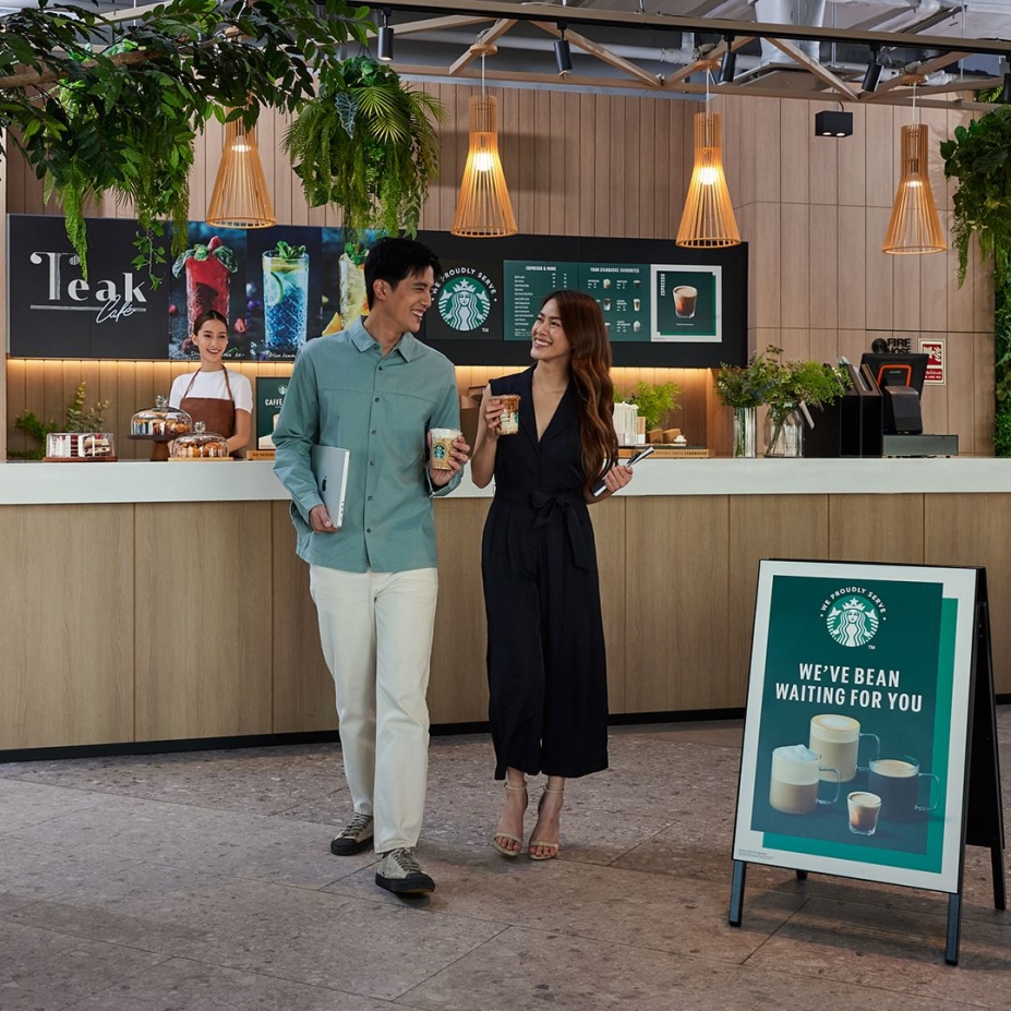 El auge de los Coffee Corners en Tailandia: Nestlé 'We Proudly Serve Starbucks®' en acción
