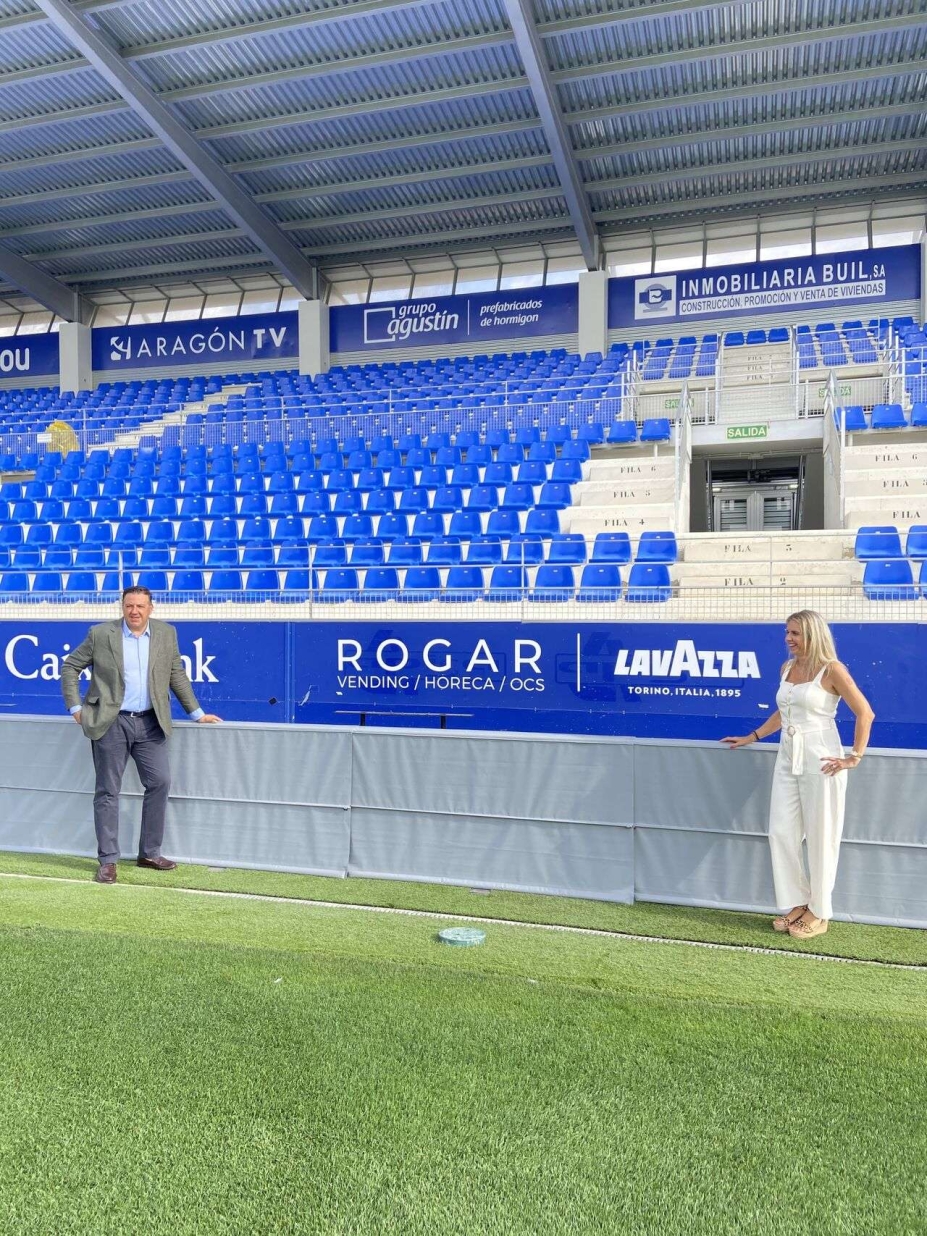 El café más futbolero: El distribuidor Lavazza, Rogar, proveedor oficial del SDHuesca