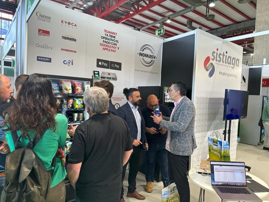 El dispositivo con pago por Bizum en las expendedoras: presente en el Aneda ExpoCongress El dispositivo con pago por Bizum en las expendedoras: presente en el Aneda ExpoCongress