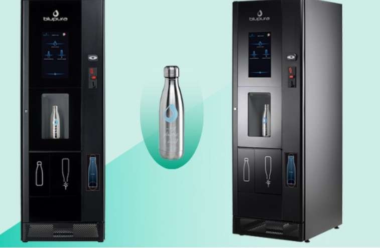 El mundo del agua y el vending se unen en una nueva máquina automática El mundo del agua y el vending se unen en una nueva máquina automática