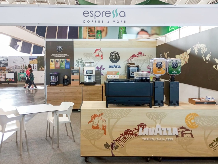 Espressa expone junto a Lavazza todas sus novedades en bebidas en GastroCanarias Espressa expone junto a Lavazza todas sus novedades en bebidas en GastroCanarias