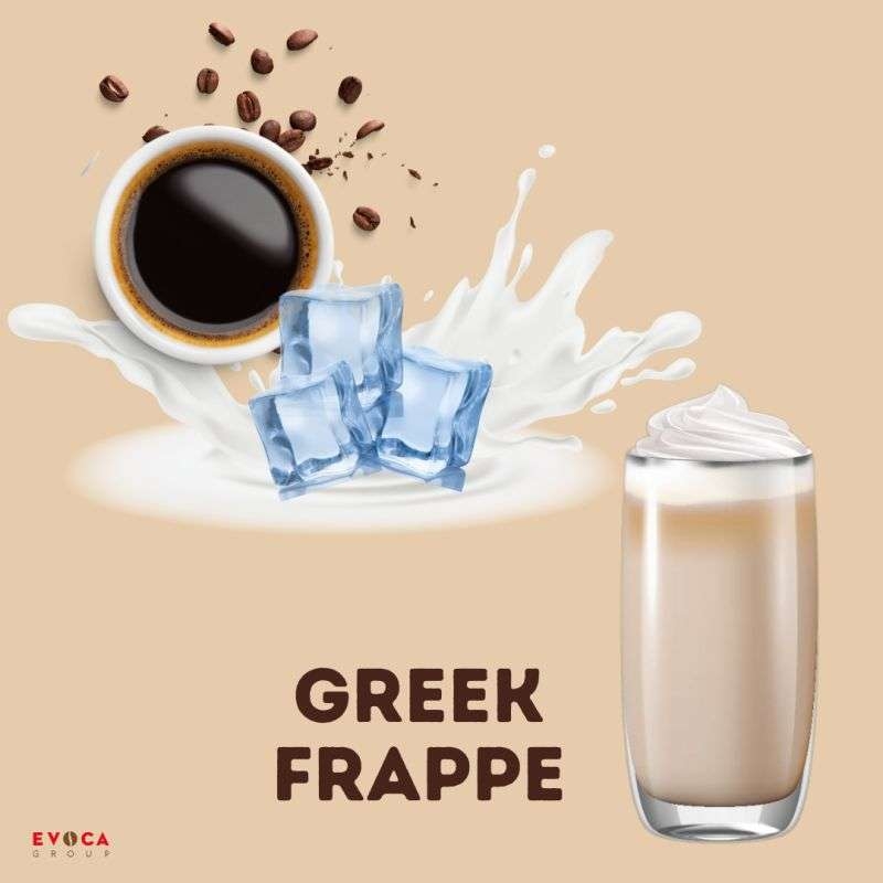 Evoca enseña nuevas recetas de café para el verano: Greek Frappe