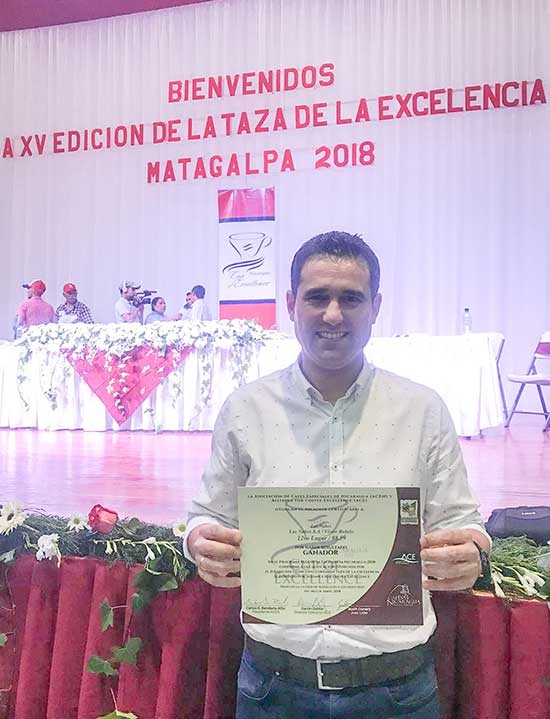 El café de Qualery, reconocido como taza de la excelencia 2018 en Nicaragua El café de Qualery, reconocido como taza de la excelencia 2018 en Nicaragua