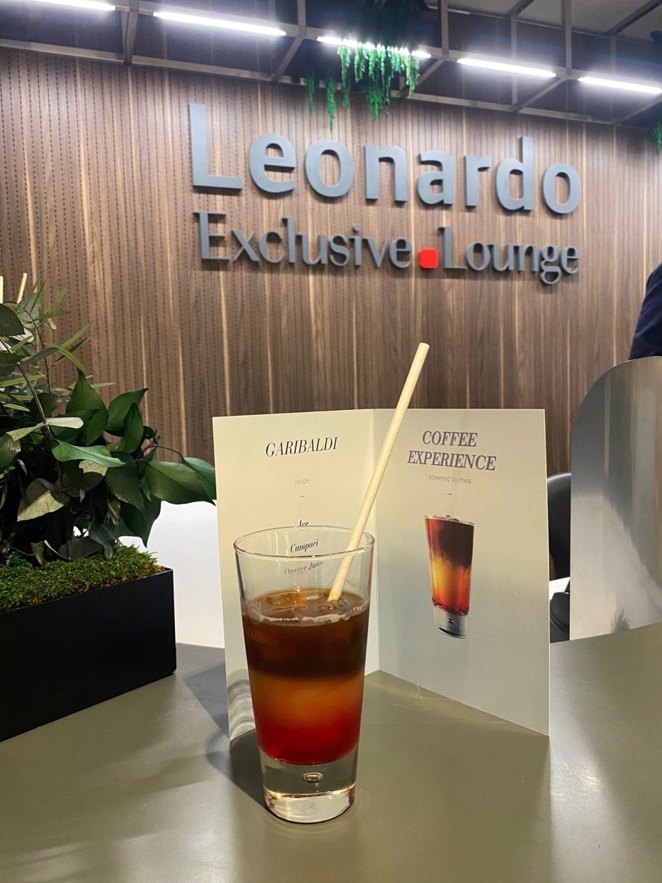 Éxito rotundo de los cócteles de café de las superautomáticas en el aeropuerto de Milán