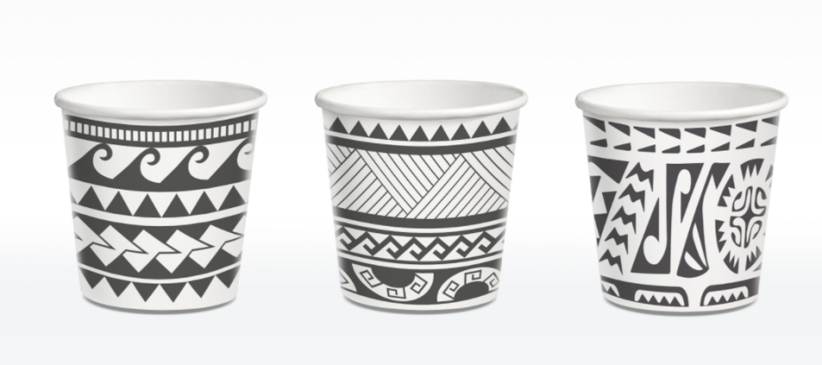 Flo presenta Maori: la nueva colección de vasos de papel para vending Flo presenta Maori: la nueva colección de vasos de papel para vending