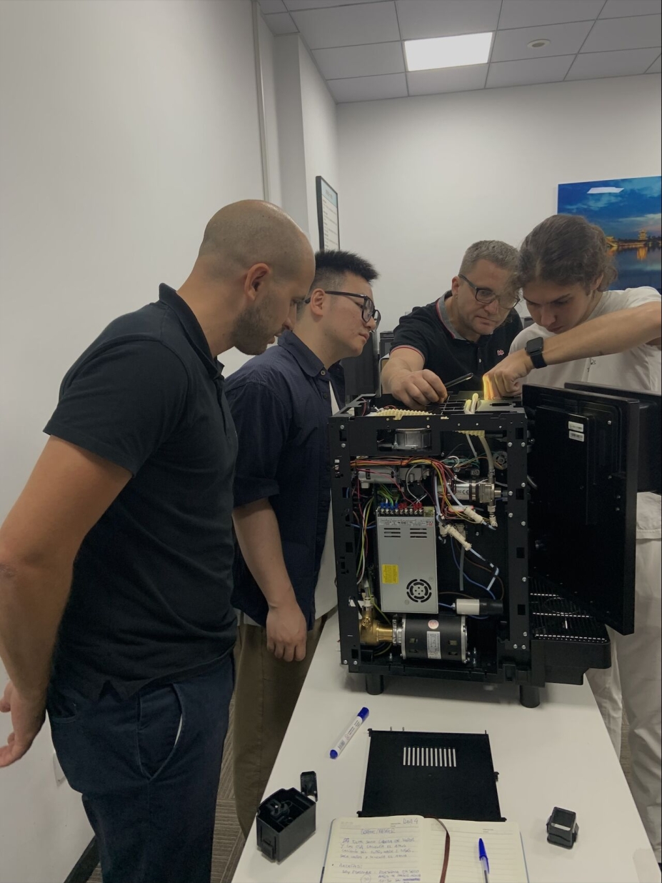 Formaciones intensivas en café para la firma de.coffee en China