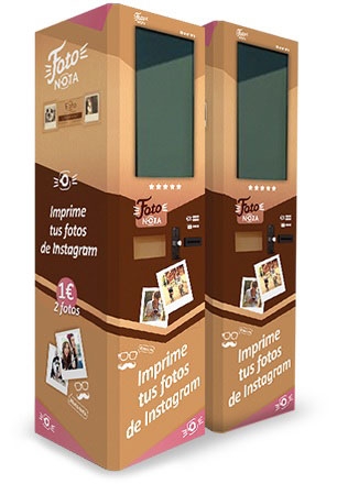 El vending que imprime tus fotos de Instagram El vending que imprime tus fotos de Instagram