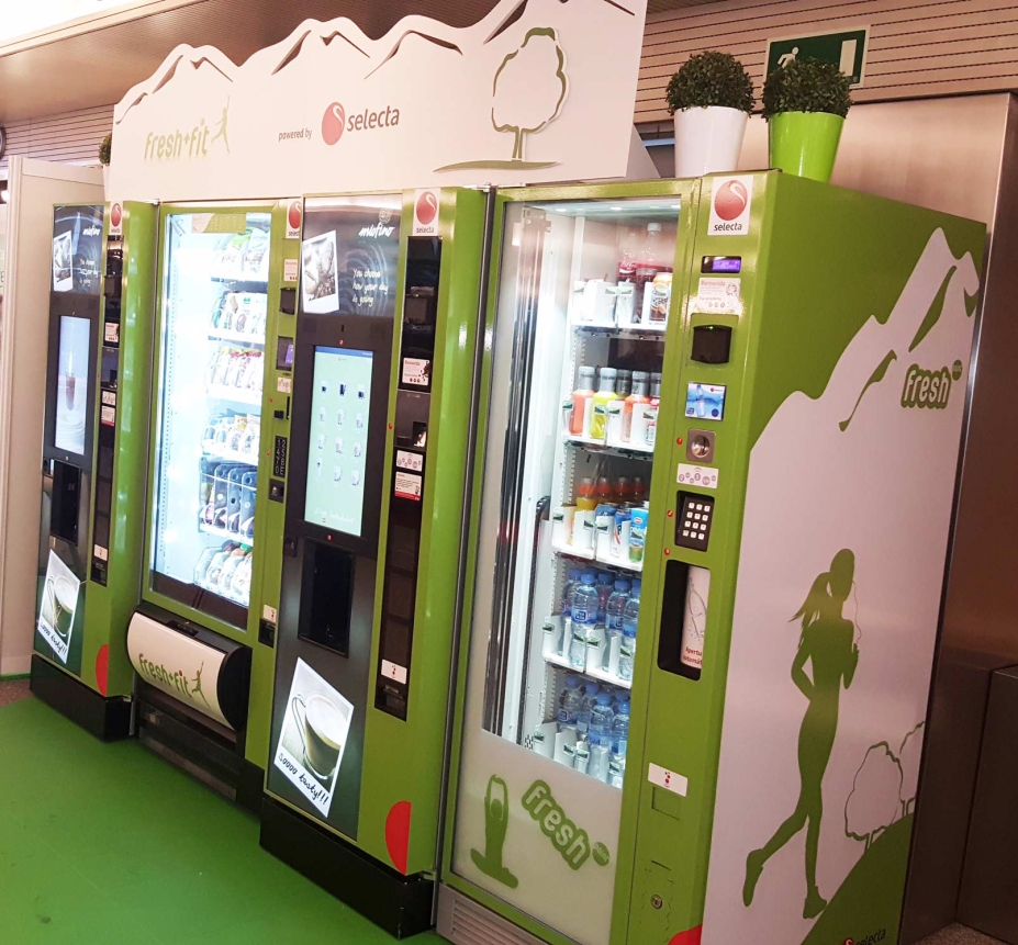 Selecta presenta “Fresh+Fit”, una nueva estrategia para consolidar el vending saludable
