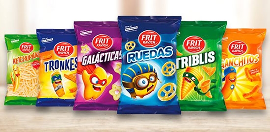 Creatividad y diversión para el nuevo packaging de Frit Ravich Creatividad y diversión para el nuevo packaging de Frit Ravich