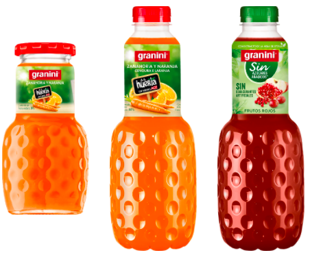 Fruta y verdura para beber, nueva selección de Granini