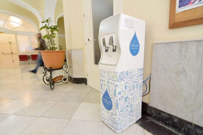 Más información sobre productos en expendedoras y eliminar la obligación de instalar fuentes de agua Más información sobre productos en expendedoras y eliminar la obligación de instalar fuentes de agua