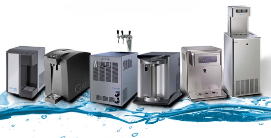 Dinae Aqua lanza su línea de fuentes de agua para el canal Horeca