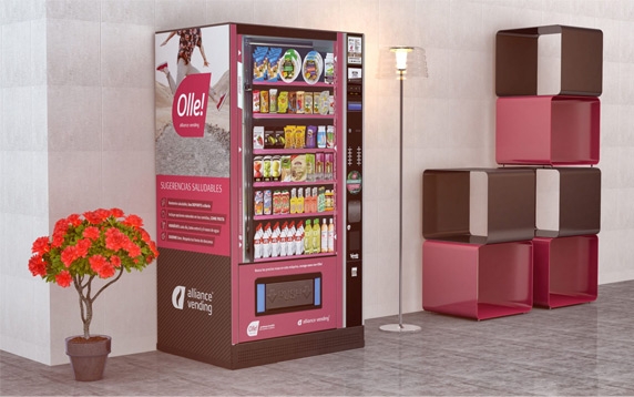 La gama más saludable de Alliance Vending 'Olle!', disponible en la Agencia Tributaria de Madrid La gama más saludable de Alliance Vending 'Olle!', disponible en la Agencia Tributaria de Madrid