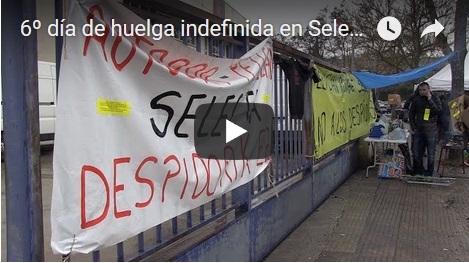 Los trabajadores de Selecta en huelga: “Aquí no sobra ni un puesto de trabajo”