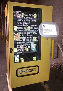 Ikea tira del vending para promocionar la apertura de una tienda en Winnipeg