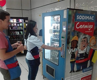 Sajos habilita la biometría en las máquinas de snacks de Homecenter Colombia Sajos habilita la biometría en las máquinas de snacks de Homecenter Colombia