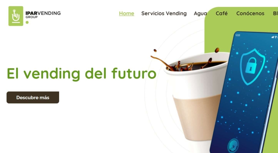 Iparvending renueva su web para optimizar el servicio al cliente Iparvending renueva su web para optimizar el servicio al cliente