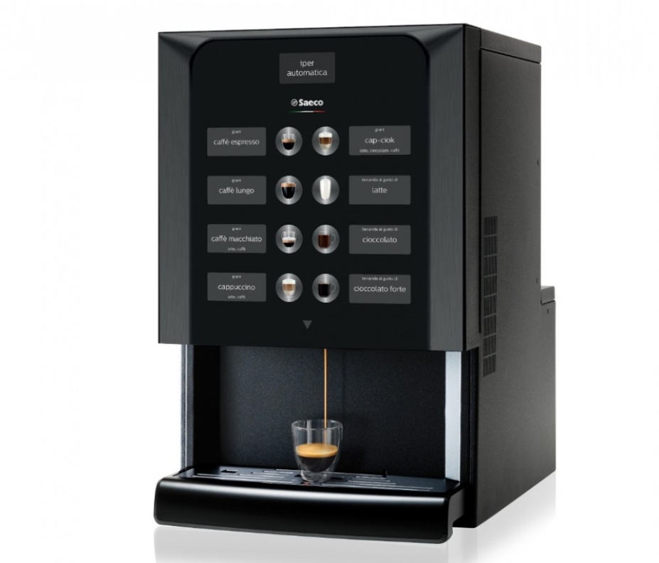 Resistencia y elegancia en la nueva IperAutomatica de Saeco Professional Resistencia y elegancia en la nueva IperAutomatica de Saeco Professional