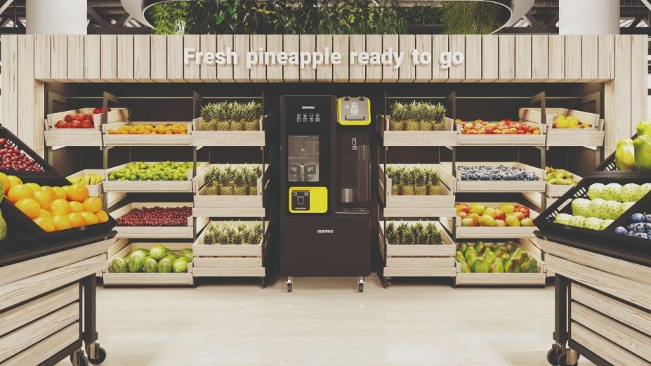 Isla: la máquina automática que transforma la piña natural en formato listo para llevar Isla: la máquina automática que transforma la piña natural en formato listo para llevar