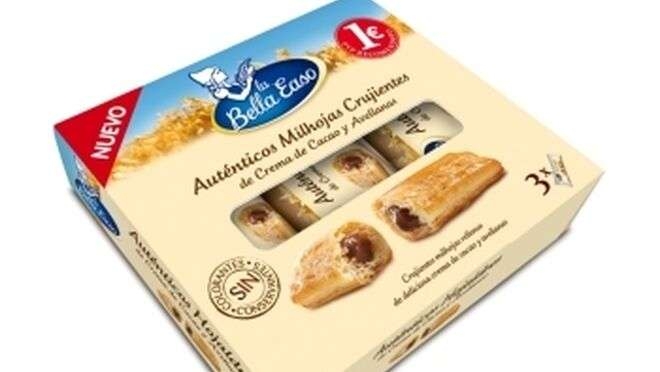 La Bella Easo presenta los Milhojas de crema de cacao y avellanas