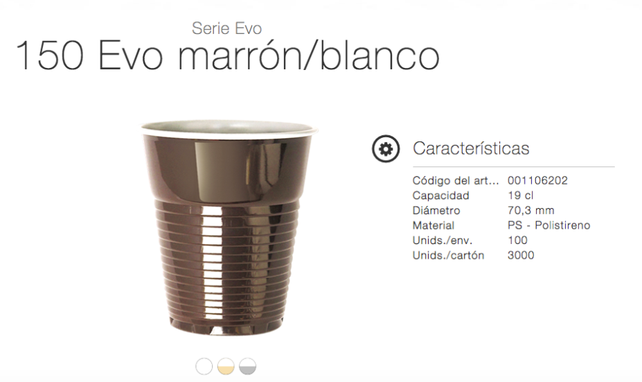 La gama de vasos que combina diseño atractivo y optimización del espacio