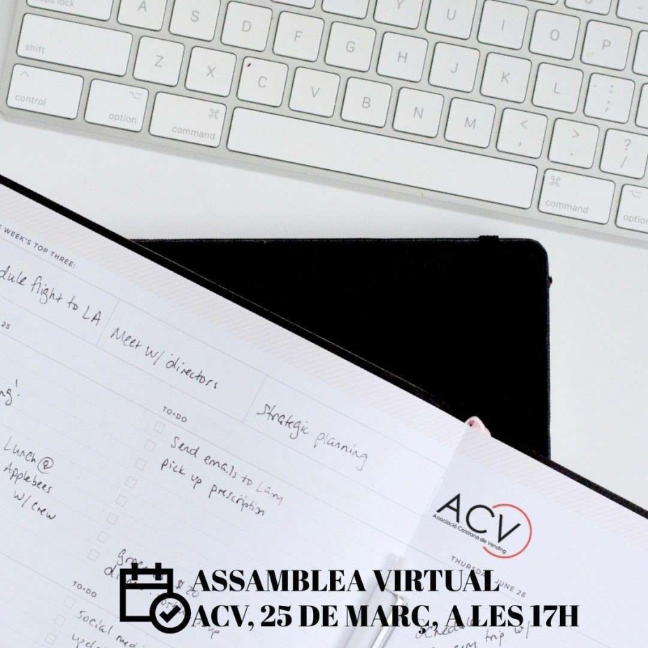 La próxima asamblea de la ACV será virtual La próxima asamblea de la ACV será virtual