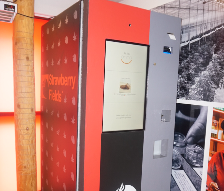 Las máquinas expendedoras de Marihuana debutan en Colorado