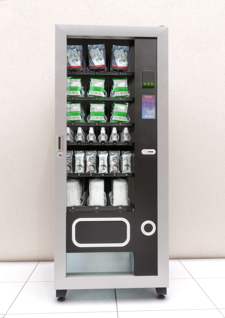 Las máquinas expendedoras de material sanitario, disponibles con Eureka Vending Las máquinas expendedoras de material sanitario, disponibles con Eureka Vending