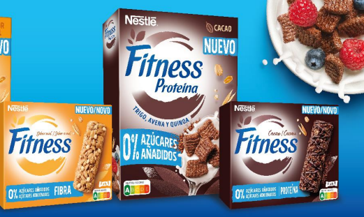 Lo nuevo de Nestlé: snacks on the go fitness 0% azúcares añadidos