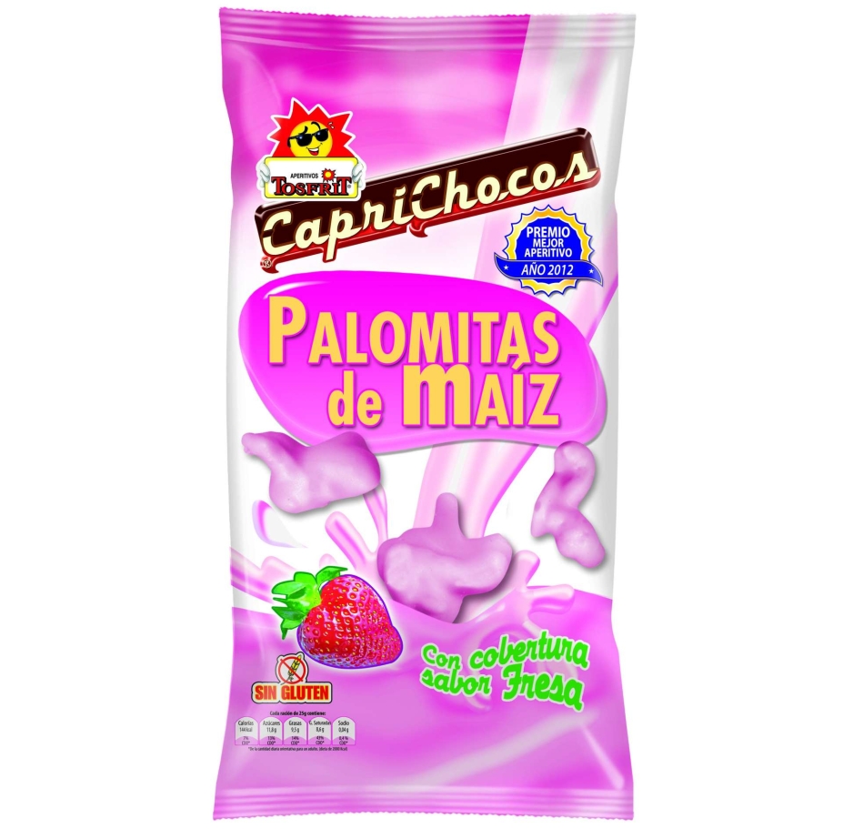 Los Caprichocos de fresa y los Vampires llegan a la gama de snacks Tosfrit