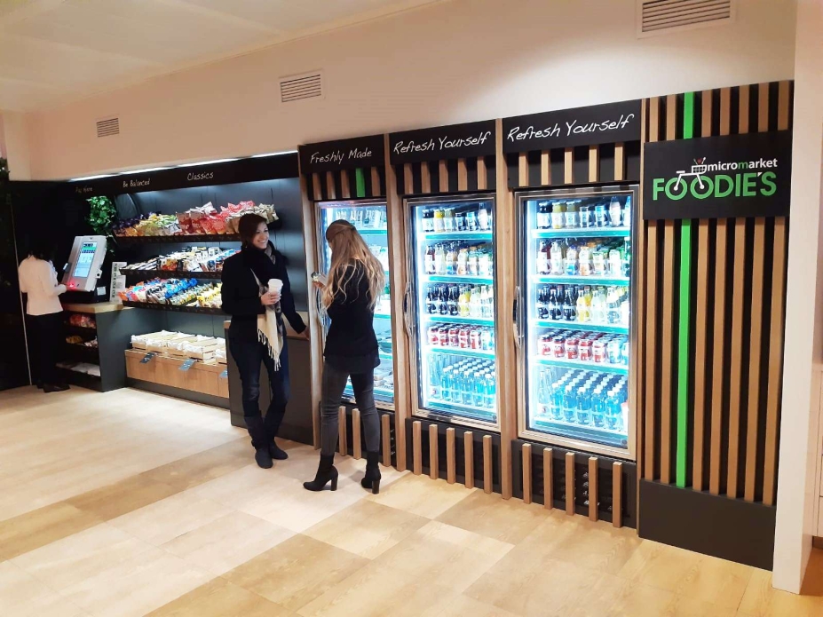 Los FOODIE’S MicroMarkets de Selecta llegan al Banco Santander Los FOODIE’S MicroMarkets de Selecta llegan al Banco Santander