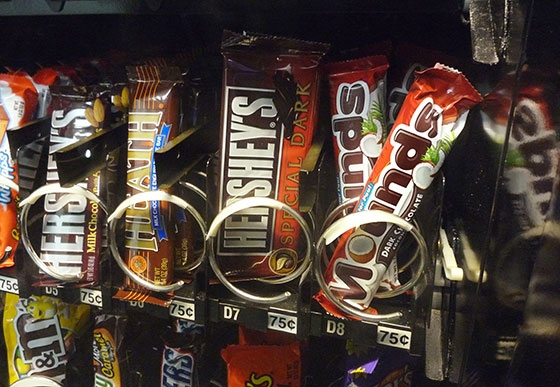 Menos impulso para una elección más saludable en el vending