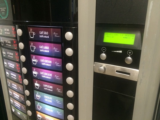 El negocio de la restauración en el vending crece un 1,3% El negocio de la restauración en el vending crece un 1,3%