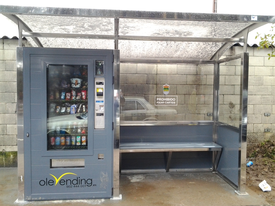 Olevending integra sus expendedoras en el mobiliario urbano de los municipios