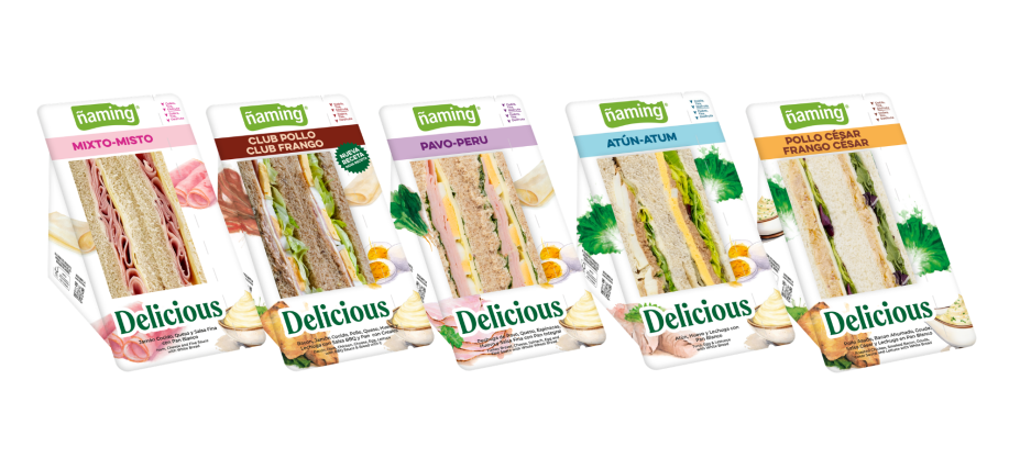 Ñaming lanza nuevo packaging para Delicious con el que reducen el impacto ambiental