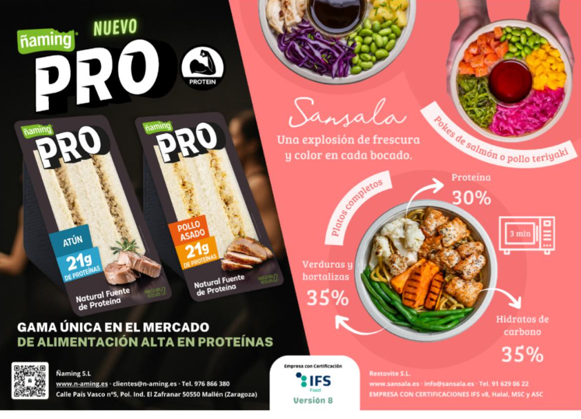 Ñaming y Sansala llevan a HIP 2026 su visión del Casual Food con numerosos lanzamientos