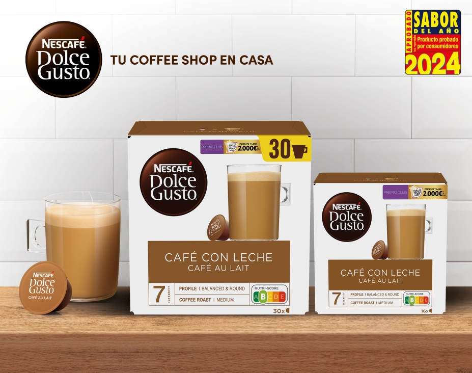 NESCAFÉ Dolce Gusto, elegido como “Sabor del Año” por los consumidores NESCAFÉ Dolce Gusto, elegido como “Sabor del Año” por los consumidores