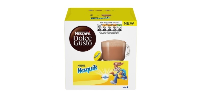 Nesquik entra en la línea de cápsulas de Nescafé Dolce Gusto Nesquik entra en la línea de cápsulas de Nescafé Dolce Gusto