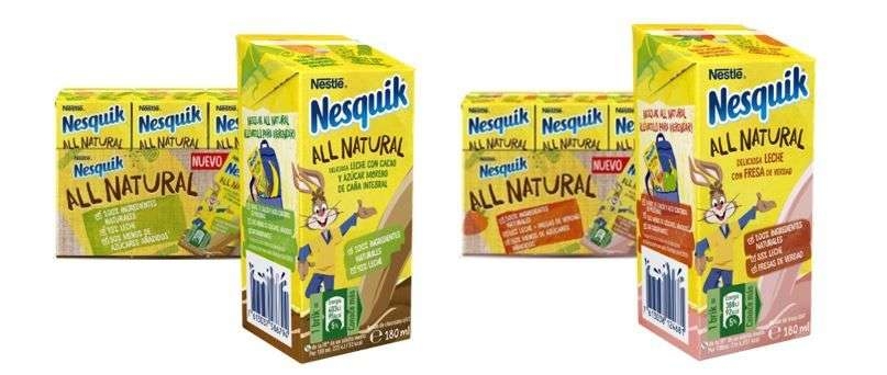 Nestlé apuesta por lo natural con los nuevos batidos de Nesquik Nestlé apuesta por lo natural con los nuevos batidos de Nesquik